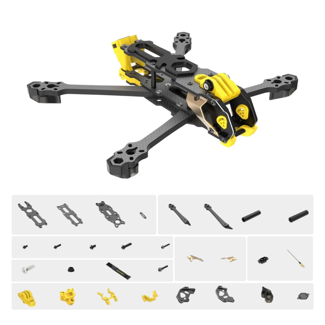 Drone Frame - Kit Rangka Mario 5 Versi DC