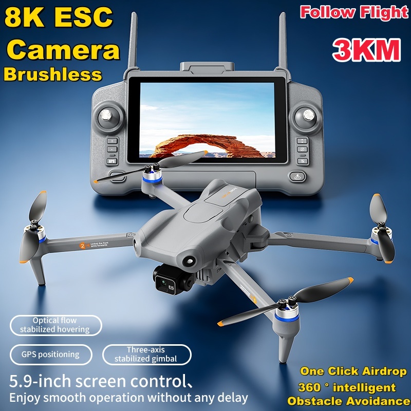 Drone Gimbal - Drone dengan Layar Sentuh 5,9 inci,
