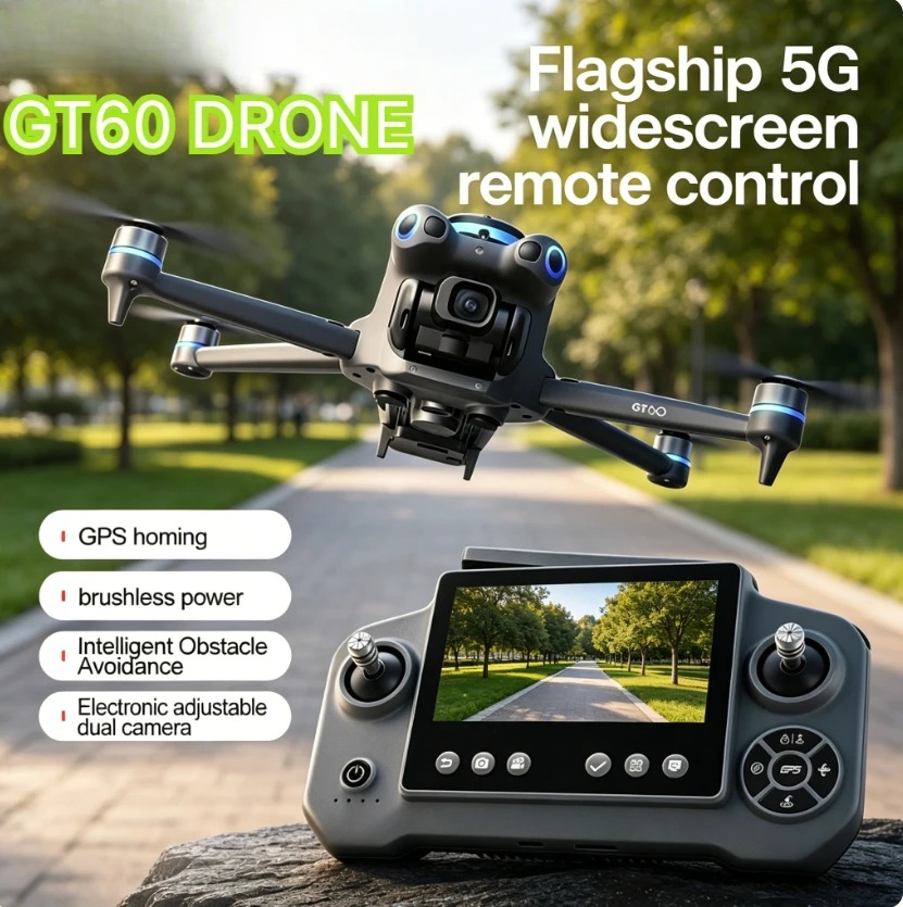 Drone Gps Mount - GT60 GPS Foldable RC Quadcopter Layar