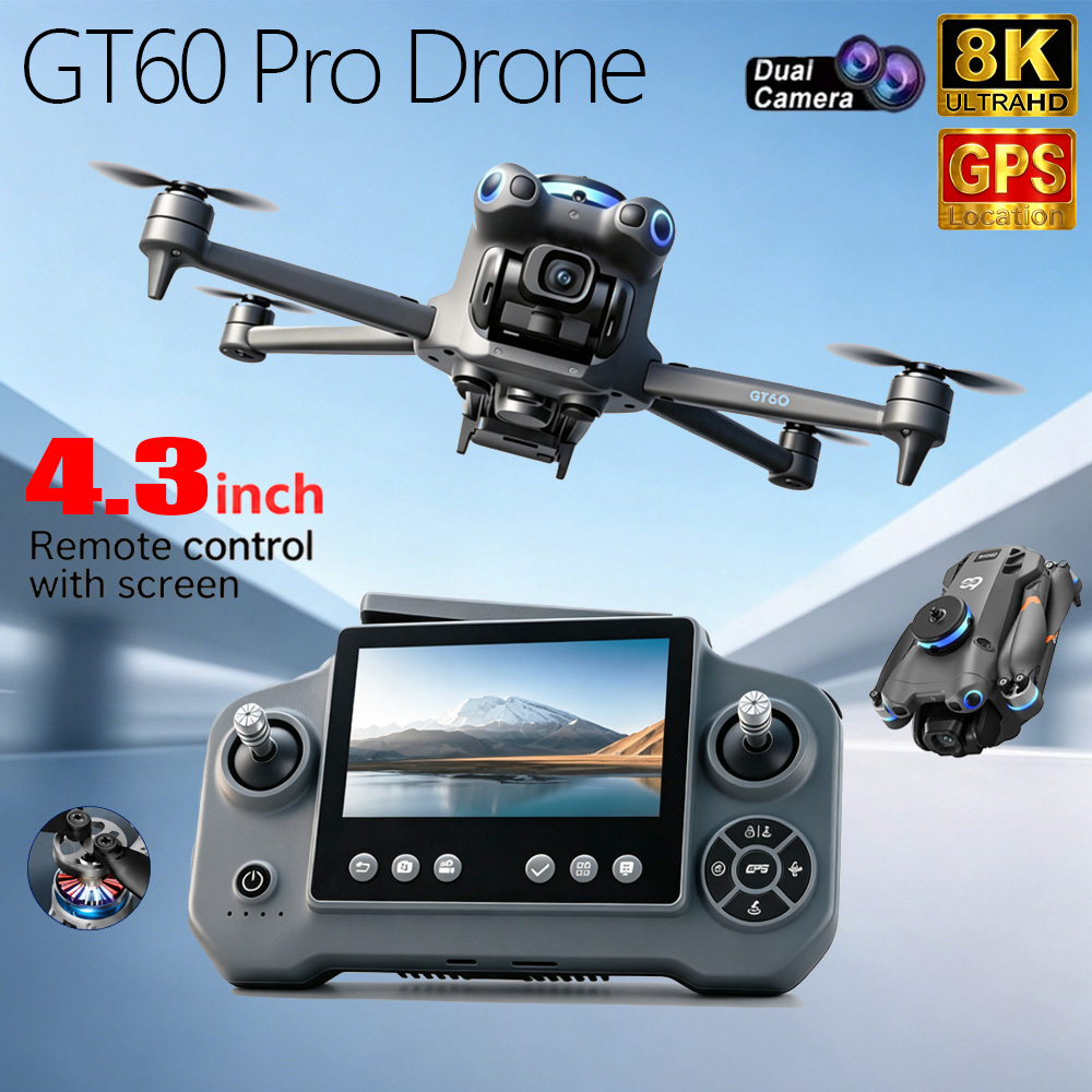 Jjrc Drone X12 - Drone GT60 Pro 4K/8K Profesional 5G