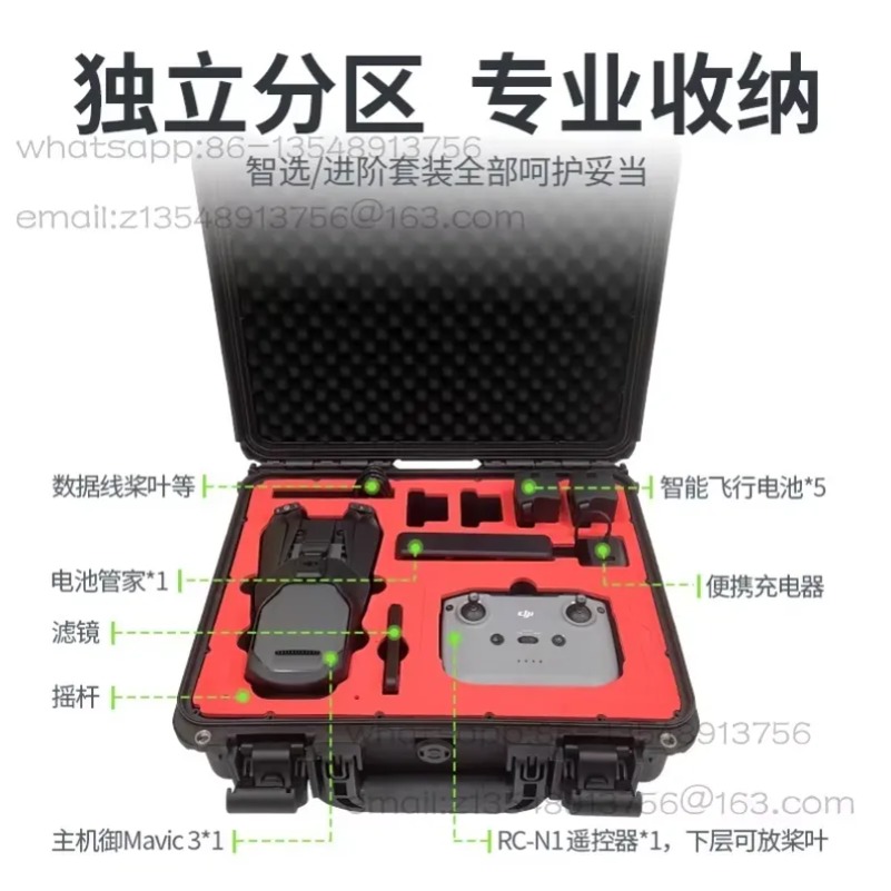 Kotak Penyimpanan Keras untuk  - Dji Drone Mini 4 Pro ulasan dan harga
