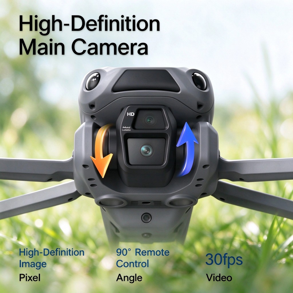 Drone GPS LF682 MAX Terbaru, K - Drone Gimbal ulasan dan harga