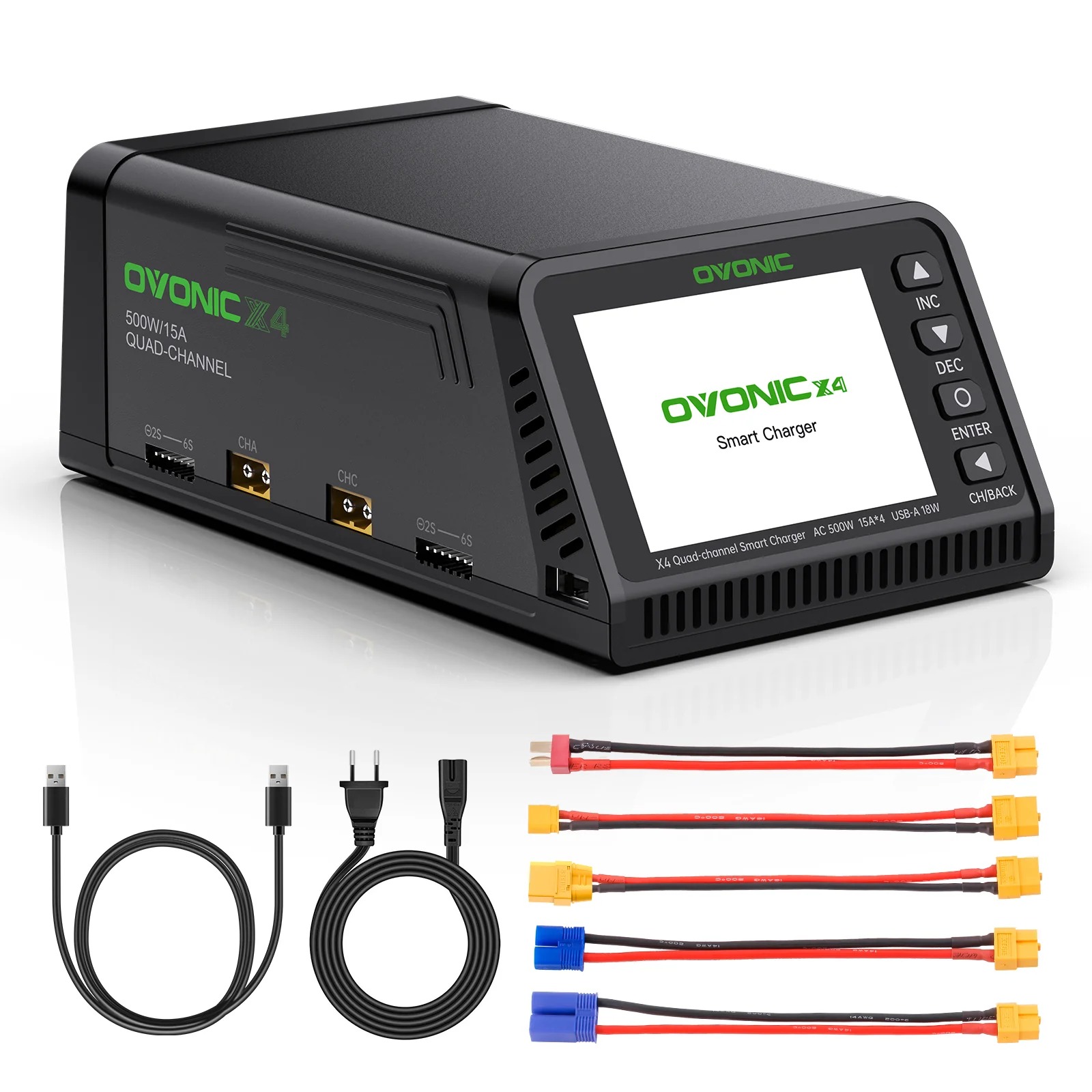 Ovonic X4 AC500W Pengisi Daya  - Drone Battery Strap ulasan dan harga