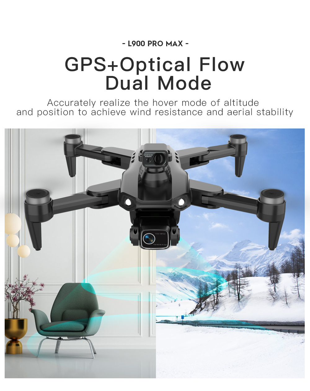 LYZRC L900 PRO MAX, Drone GPS  - Drone Gps Mount ulasan dan harga