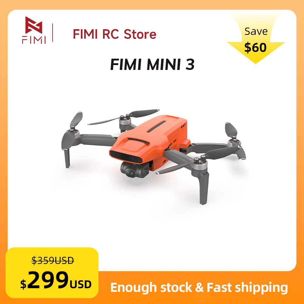 FIMI MINI 3 Drone Kamera 4K 60 - Drone Gimbal ulasan dan harga